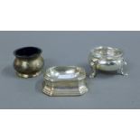 Three silver salts. 177.4 grammes.