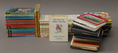 A large quantity of vintage children's books.