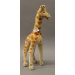 A Steiff giraffe. 50 cm high.