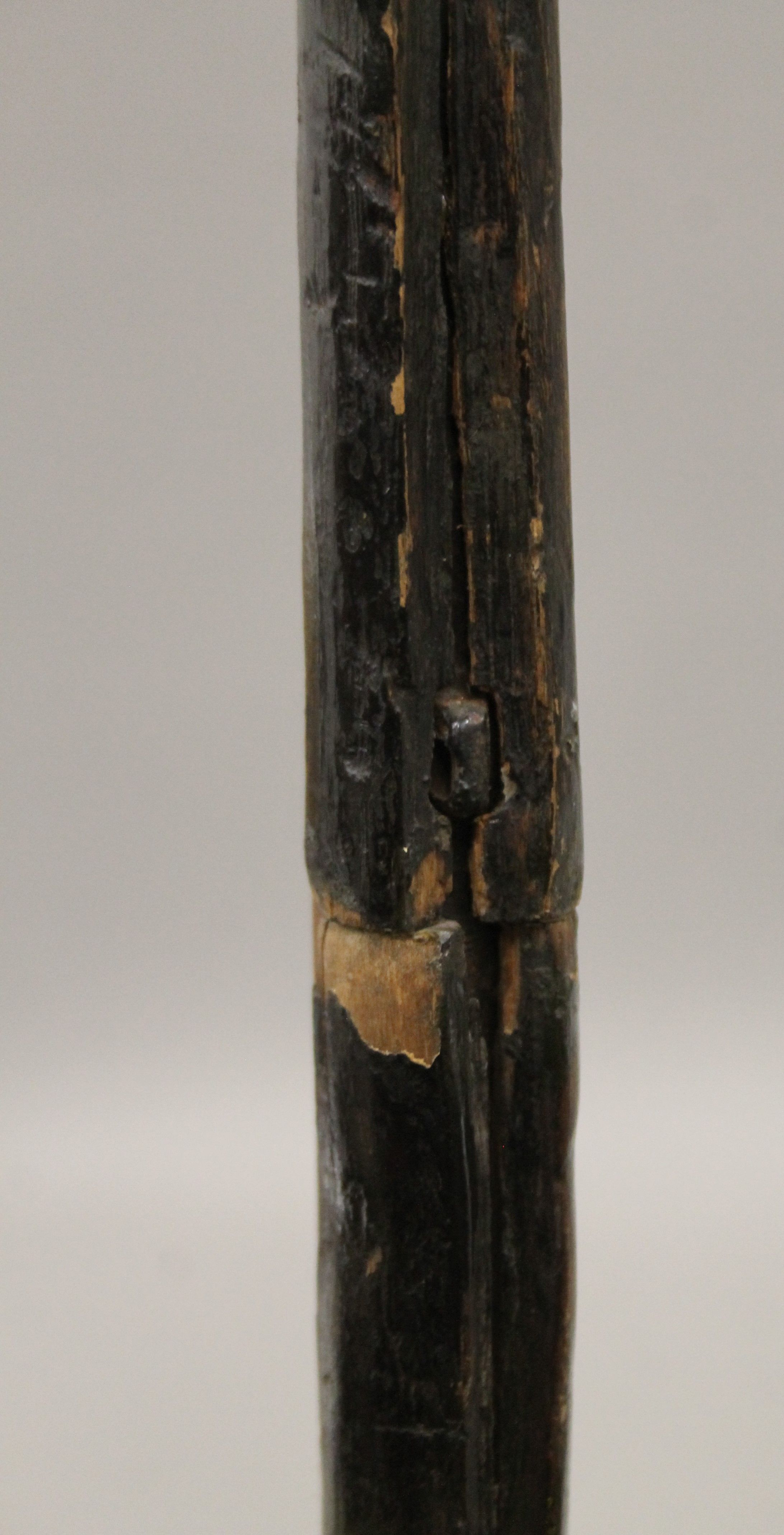 An antique flintlock musket. 138 cm long. - Image 7 of 7