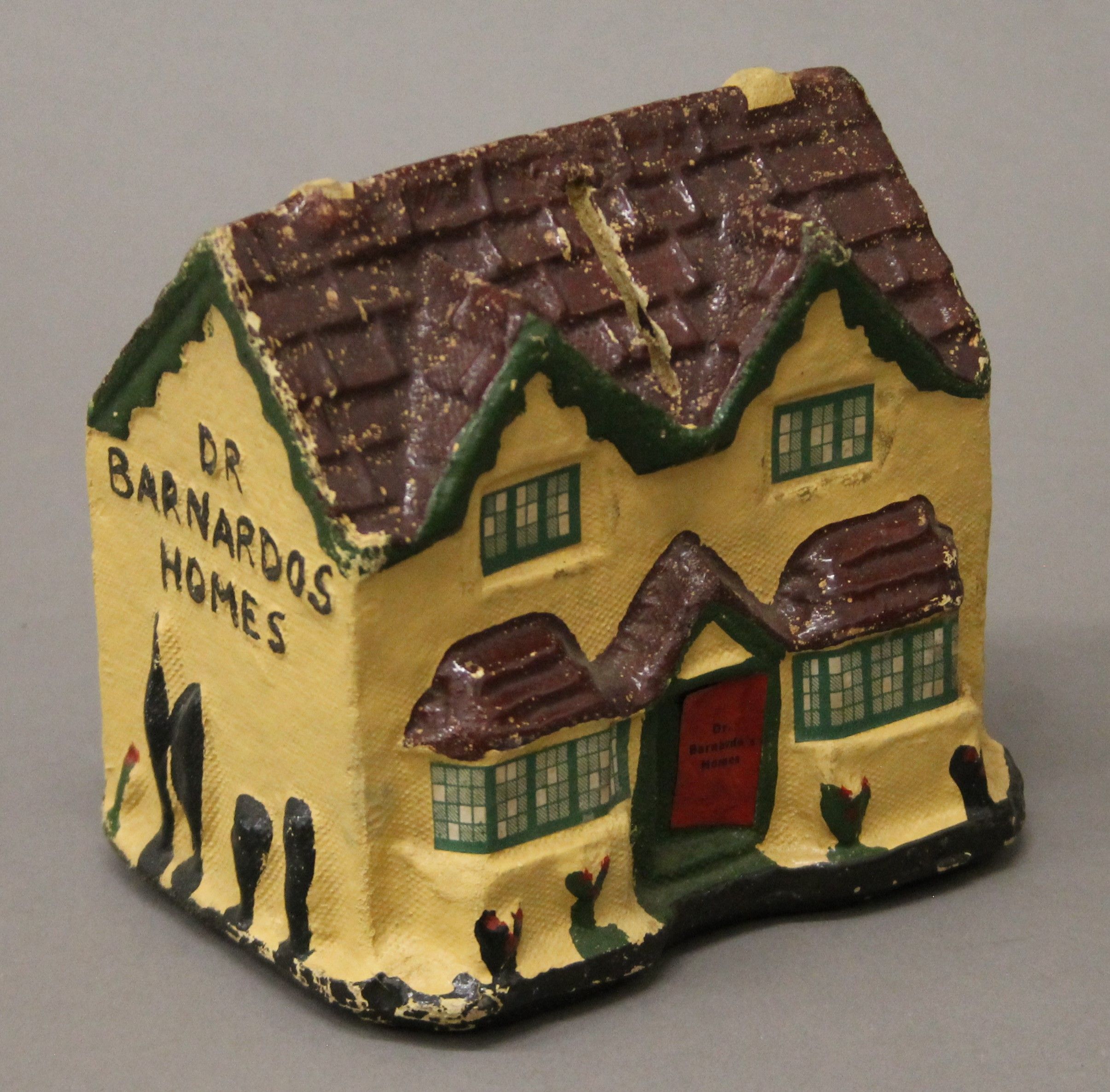 A vintage Dr Barnardo's collection box. - Image 2 of 4