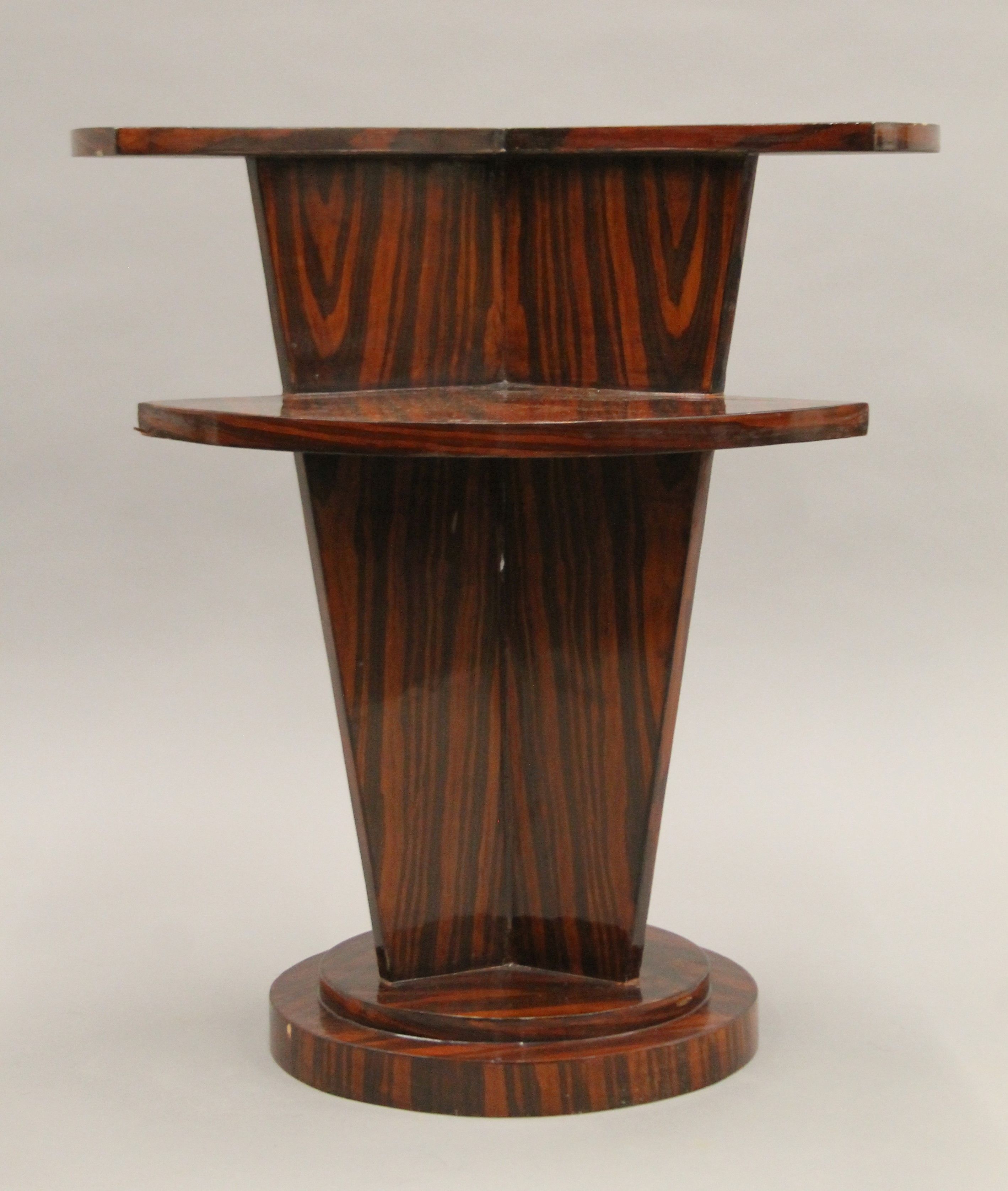 An Art Deco style table. 65 cm high. - Image 2 of 4