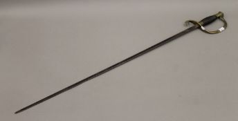 A small 19th century sword. 86 cm long.