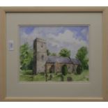 A quantity of framed watercolours, including East Anglian Scenes.