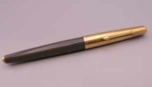 A Parker 61 fountain pen.