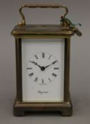 A Bayard carriage clock. 14 cm high.