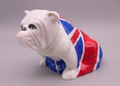 A Royal Doulton James Bond 007 Skyfall Jack DD 007 model of a bulldog. 9.5 cm high.