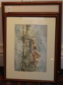 IRENE SMITH, Suffolk Scenes, five various watercolours, framed and glazed.