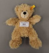 A small Steiff teddy bear. 18 cm high.