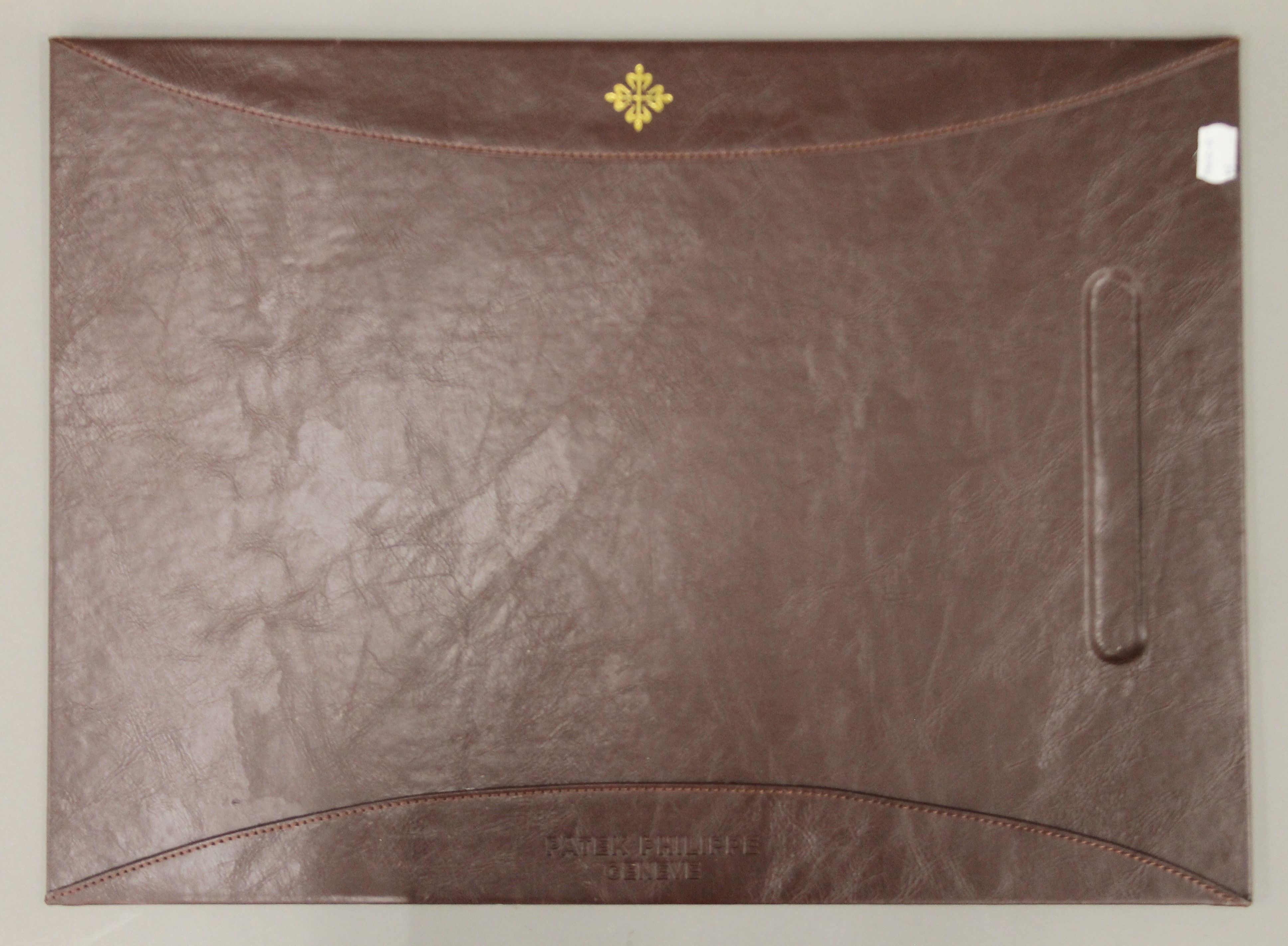 A Patek Philippe desk blotter. 54 cm wide. - Image 2 of 4