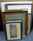 A large quantity of various prints.