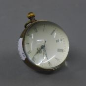 A ball clock. 6 cm high.