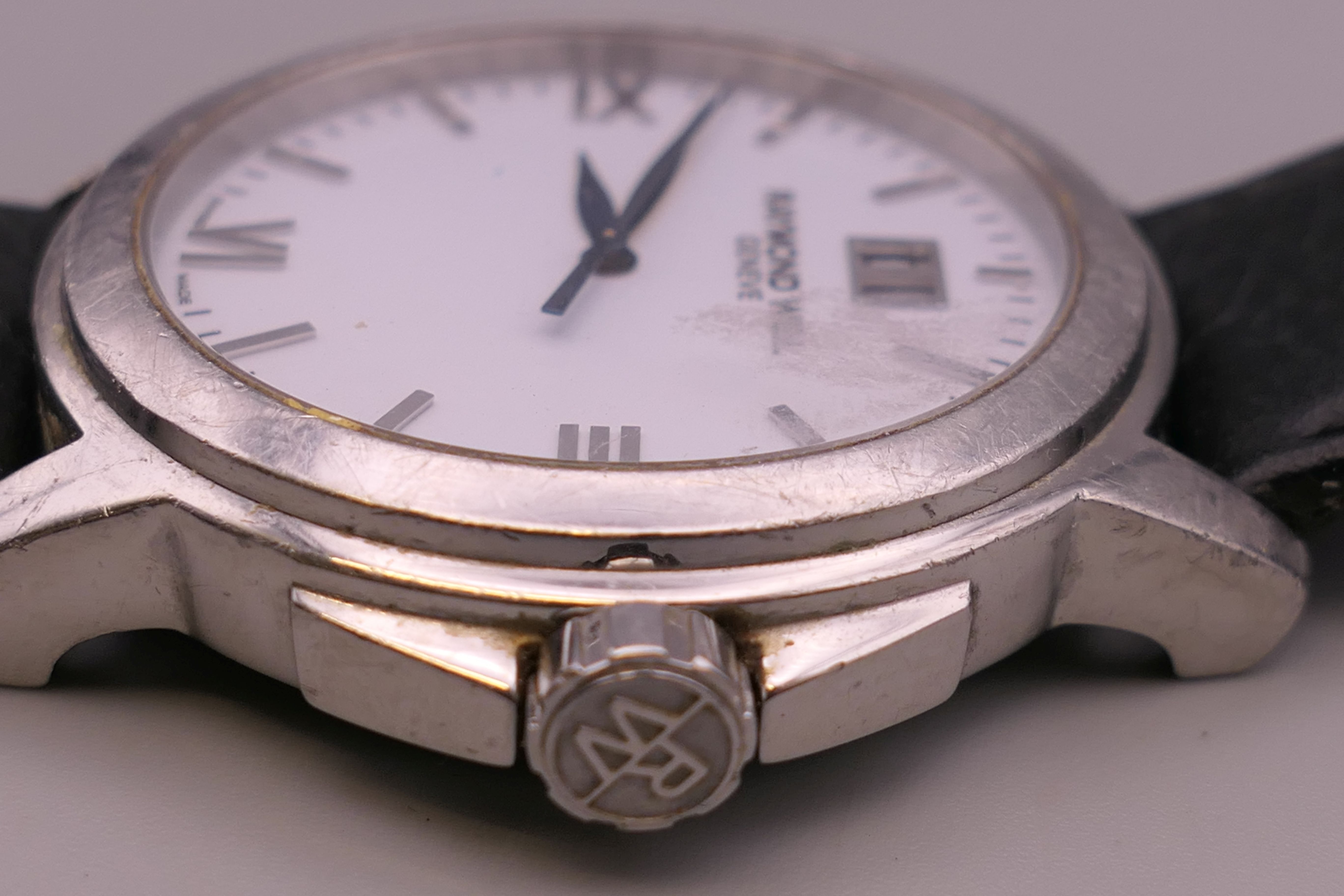 A Raymond Weil gentleman's wristwatch. Watch 4.25 cm diameter. - Image 4 of 5