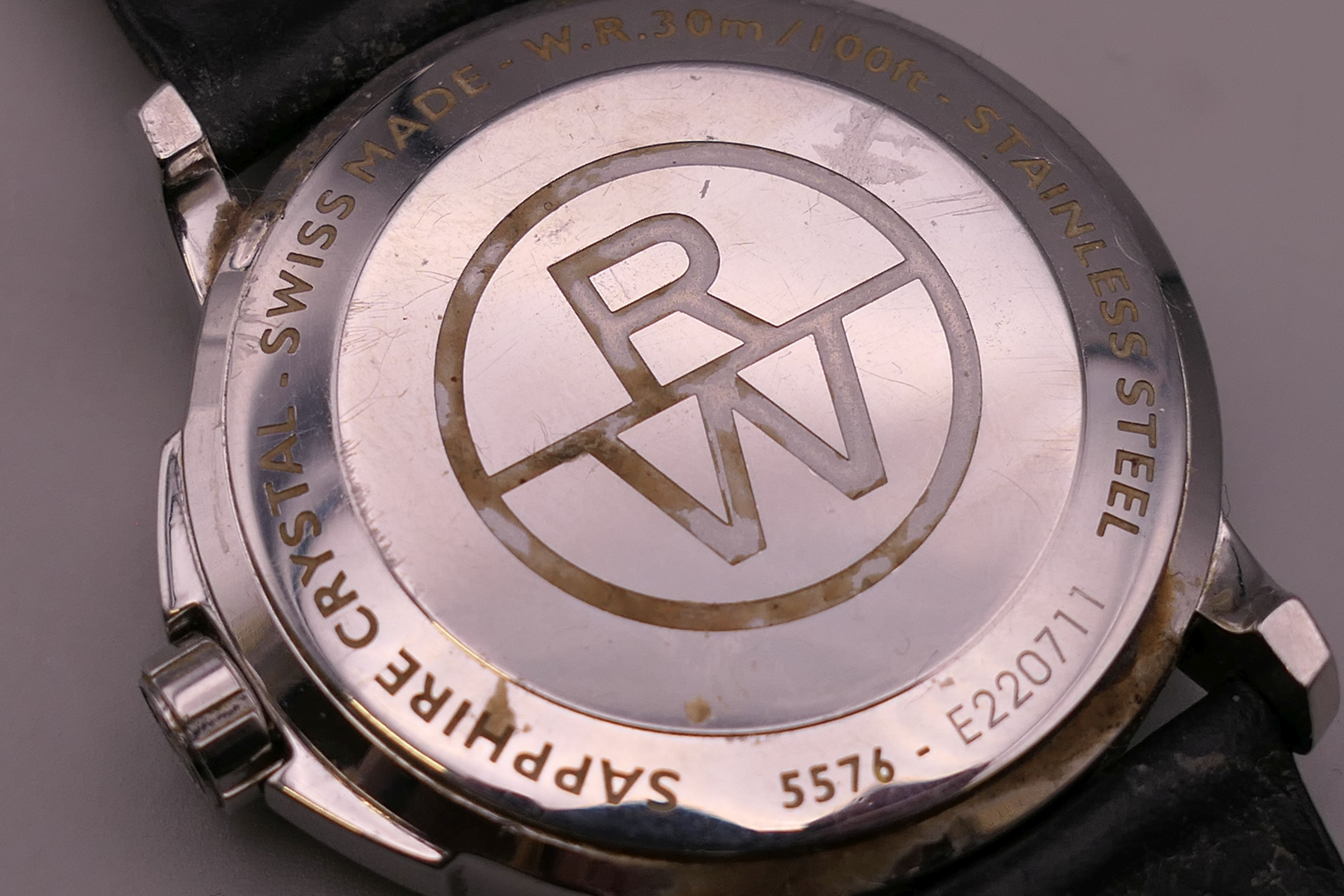 A Raymond Weil gentleman's wristwatch. Watch 4.25 cm diameter. - Image 2 of 5