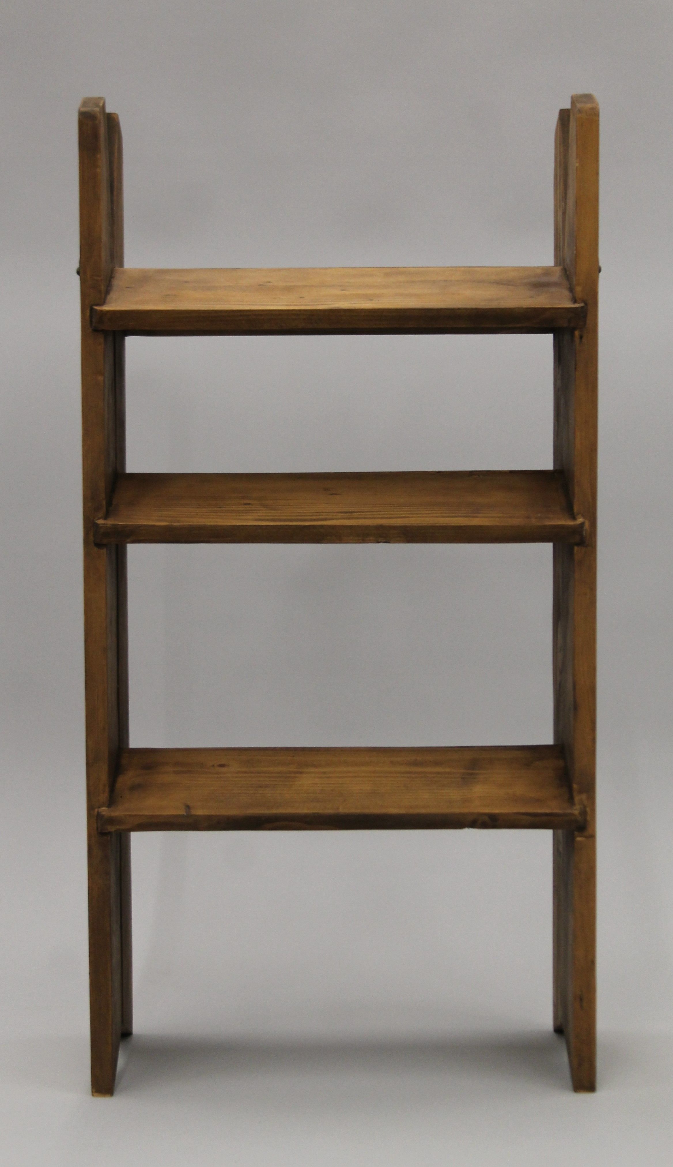 A wooden Champagne ladder. 86.5 cm high. - Image 4 of 5