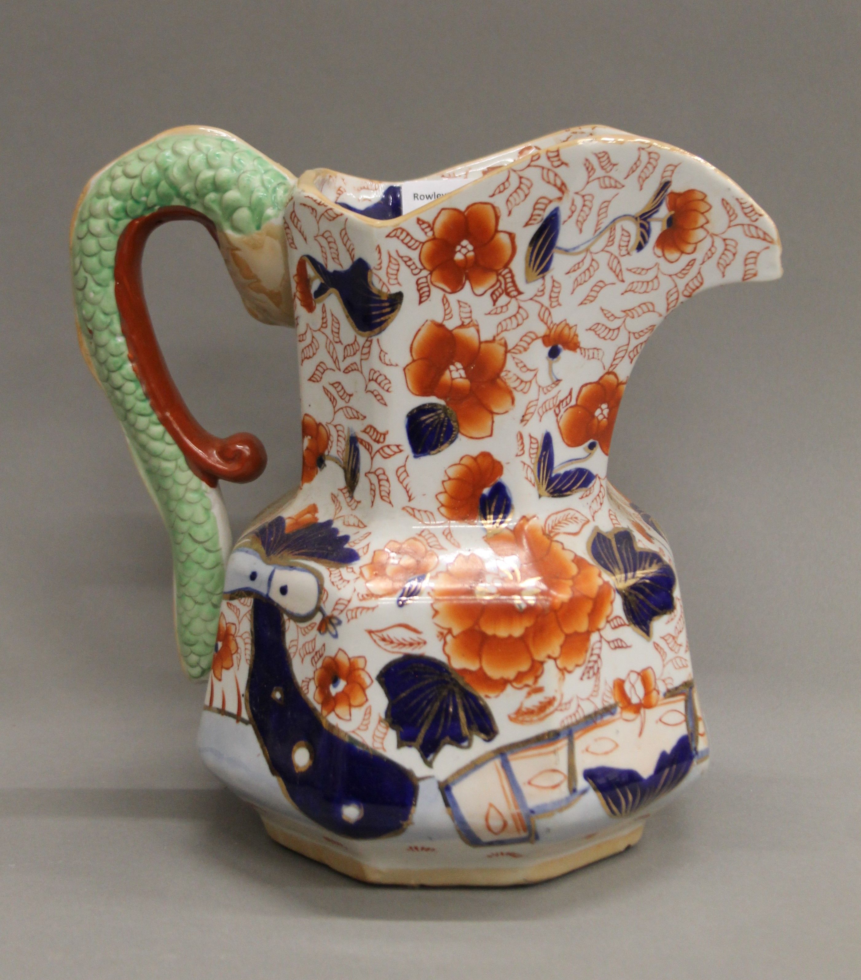 A porcelain jug and bowl. - Image 4 of 6