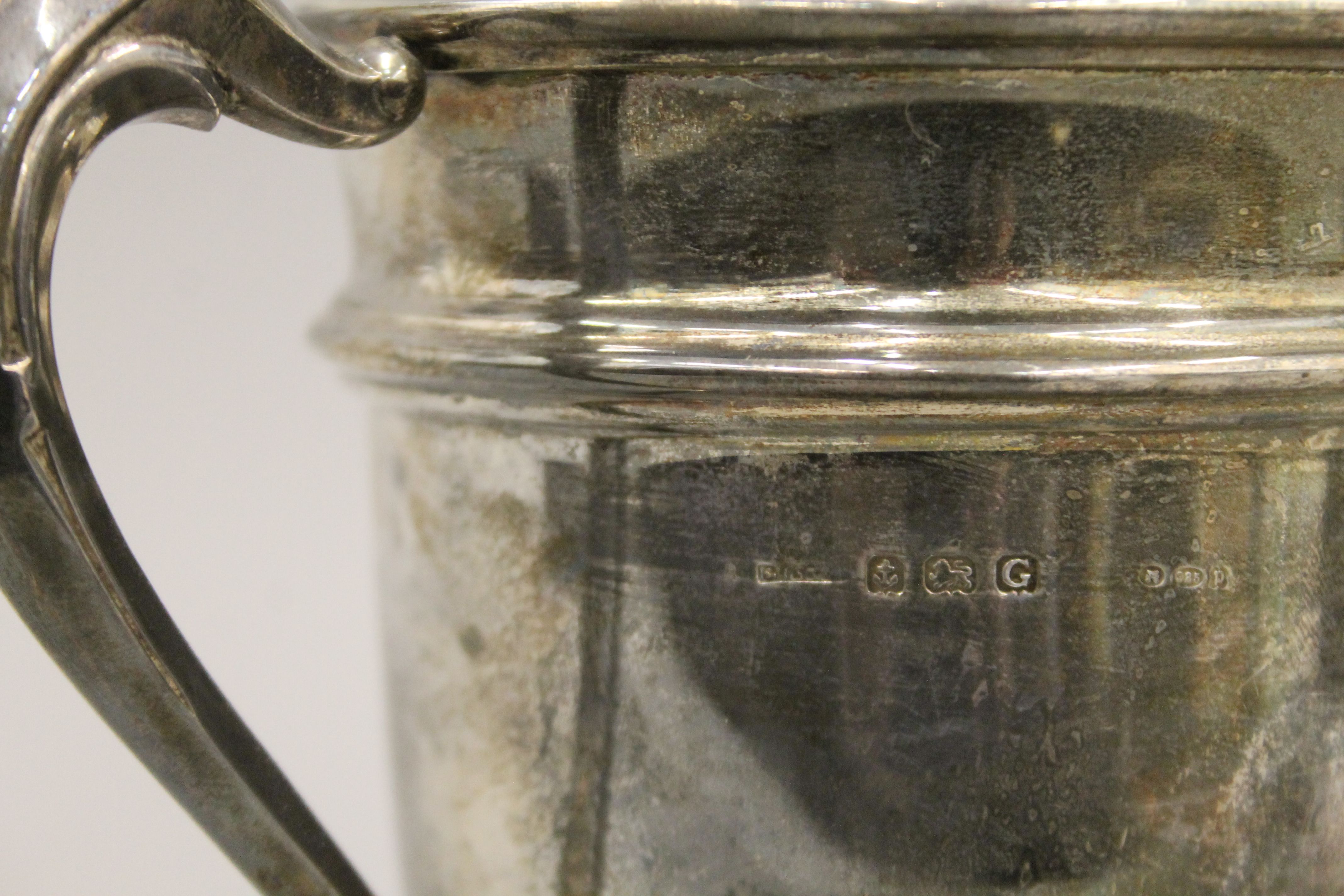 A silver twin handled trophy, - Image 4 of 4