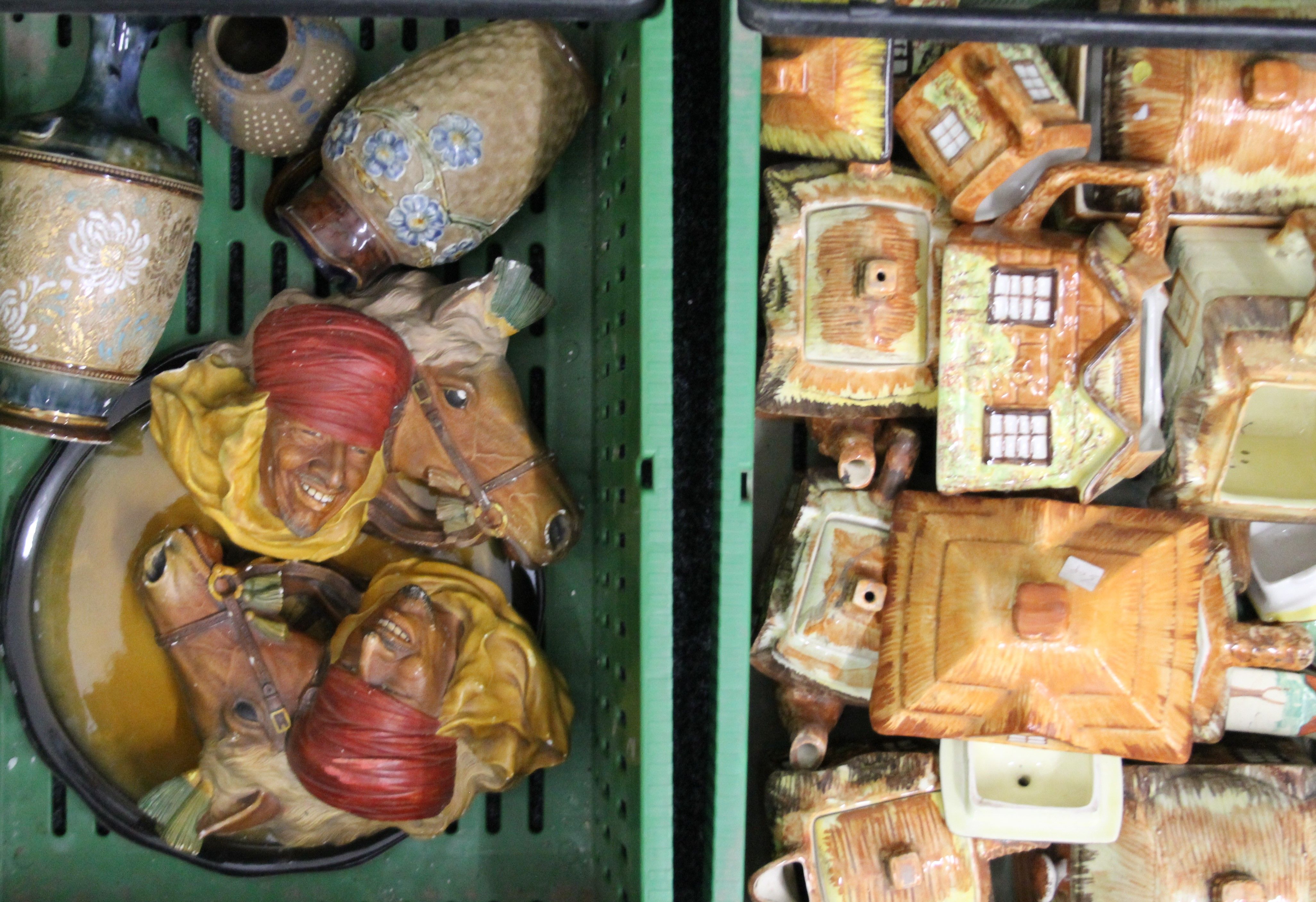 Four boxes of miscellaneous ceramics, etc. - Image 4 of 6