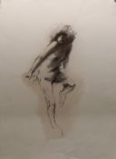 RALPH BROWN RA (1928-2013) British, four lithographs prints depicting nudes,