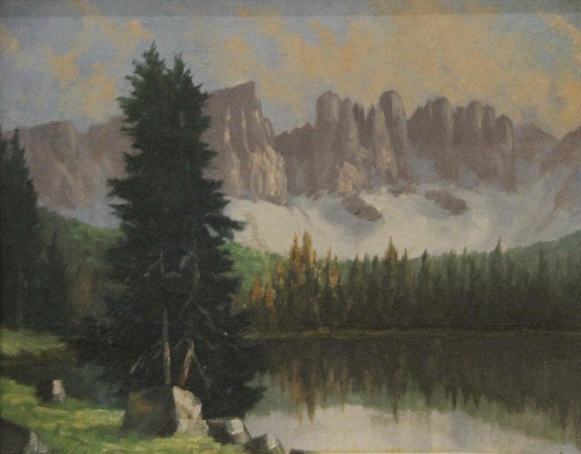 JOSEPH OTTEMBERG, German, three Bavarian Landscapes, oils on board, signed, one dated 1954, - Image 6 of 9