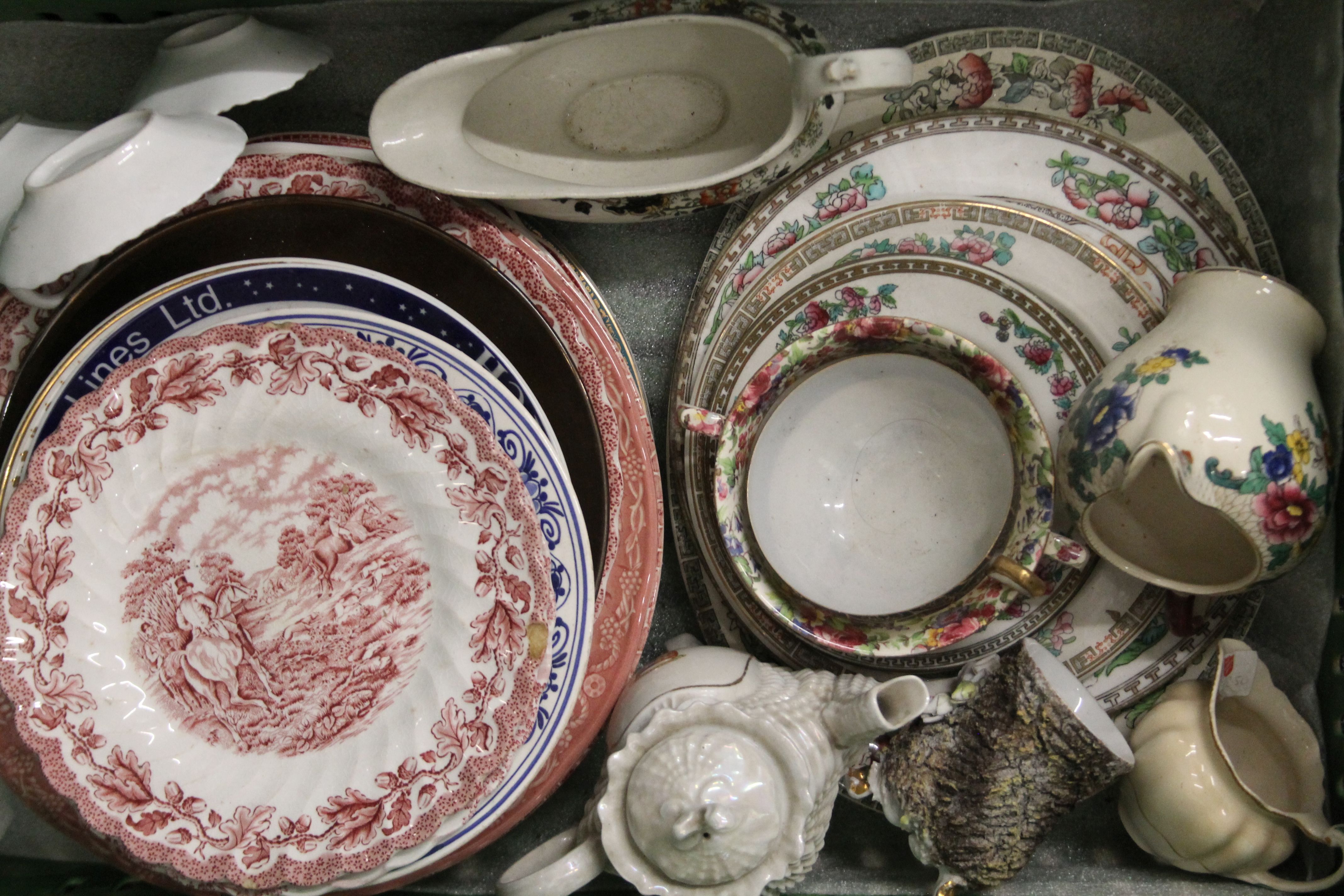 Four boxes of miscellaneous ceramics, etc. - Image 2 of 6