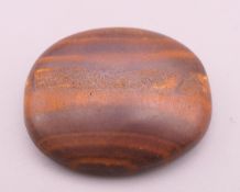 A small Australian boulder opal. 2.5 x 2 cm.