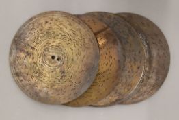 Ten polyphon discs. Each 21 cm diameter.