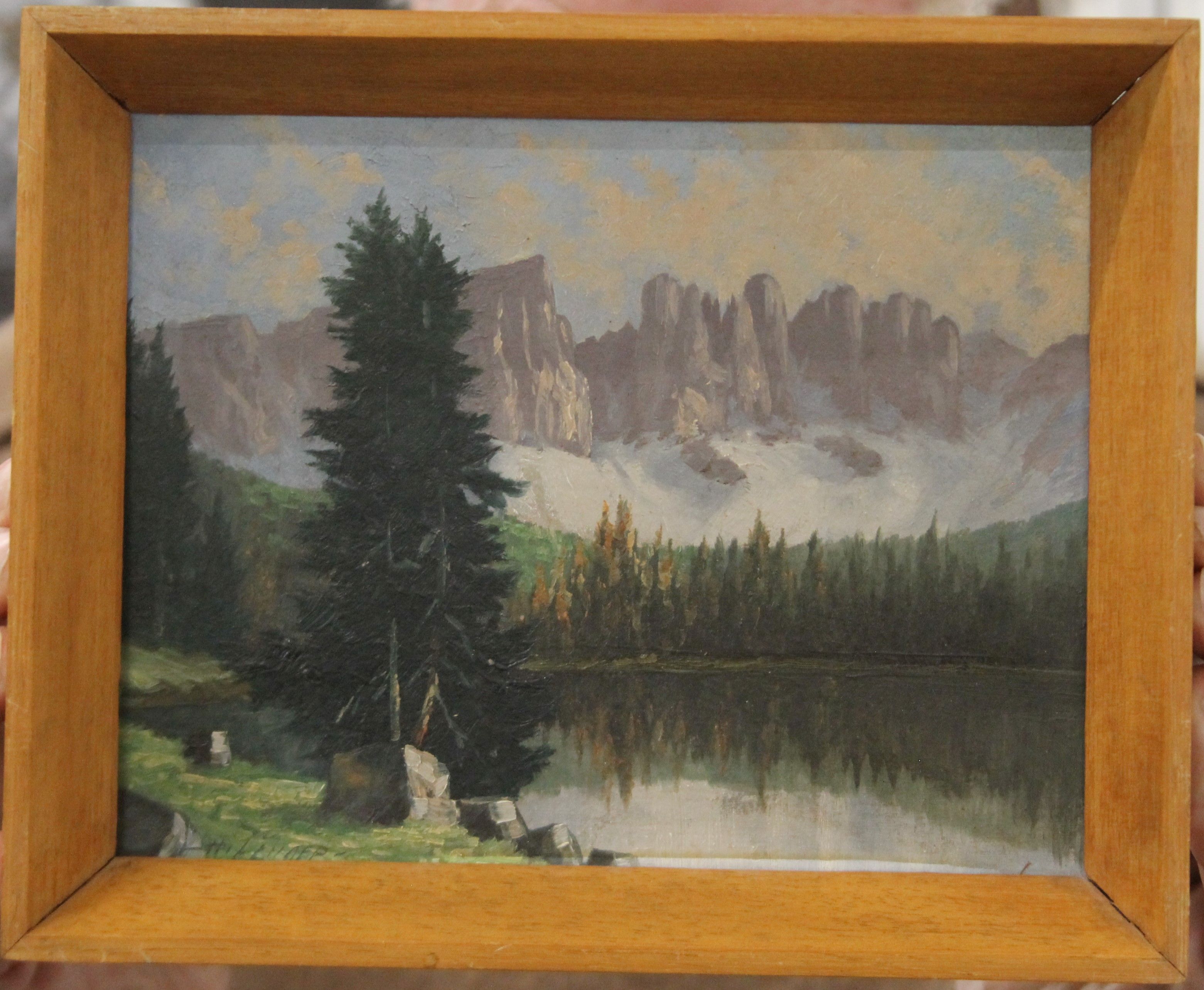 JOSEPH OTTEMBERG, German, three Bavarian Landscapes, oils on board, signed, one dated 1954, - Image 7 of 9