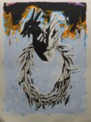 HANS PERTER ADAMSKI (born 1947) German, Bunny Hands, limited edition lithographic print,