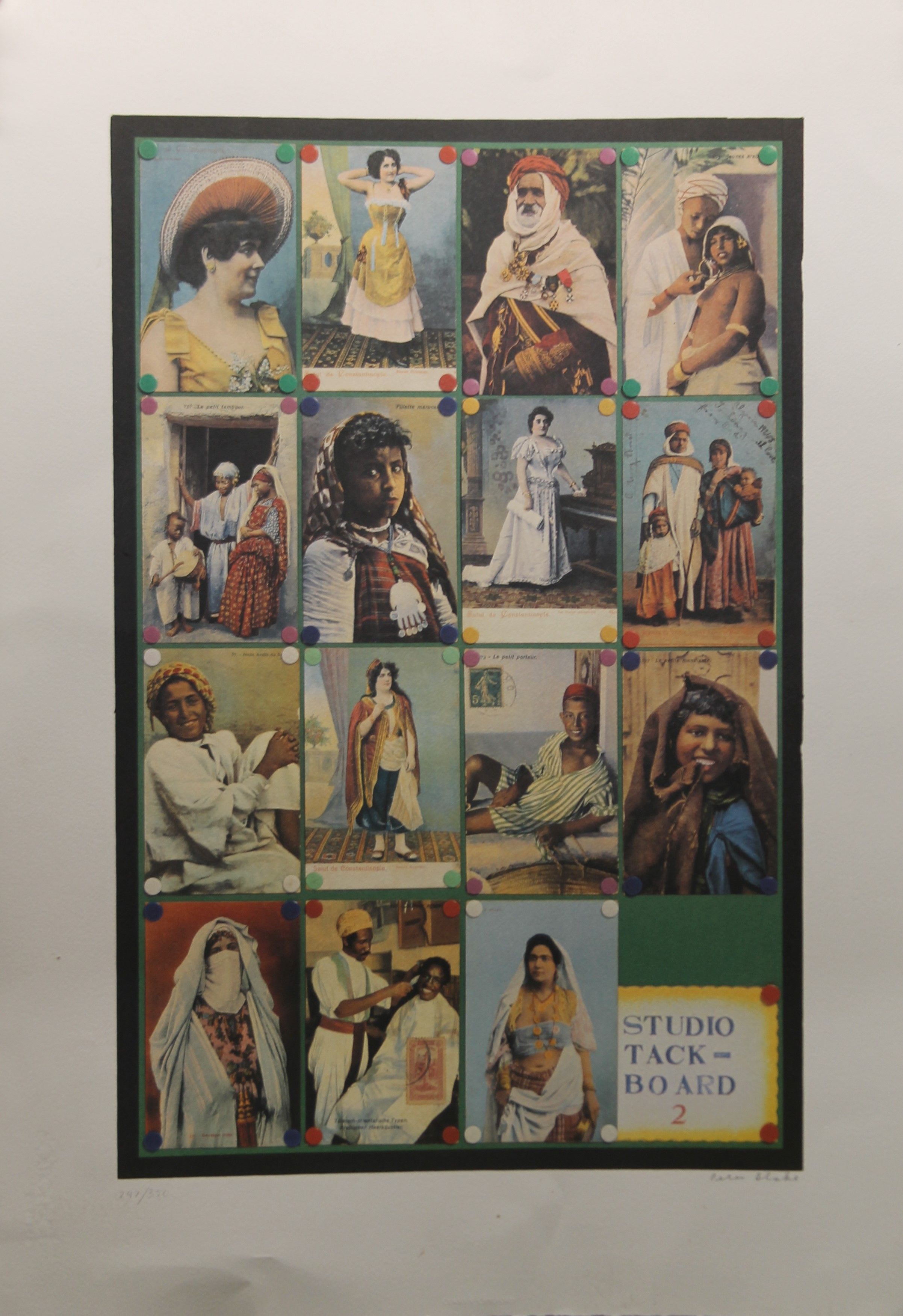 A folder containing a quantity of various prints, including works by: PETER BLAKE RA, BILL WEST,