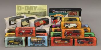 A quantity of various die cast toys, including Corgi.