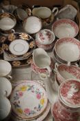 A large quantity of decorative ceramics.