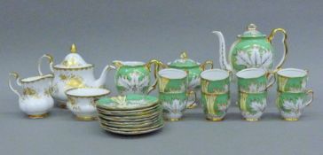 Two Royal Albert tea sets.