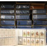 A very large collection of vintage cigarette cards (full list available on request).