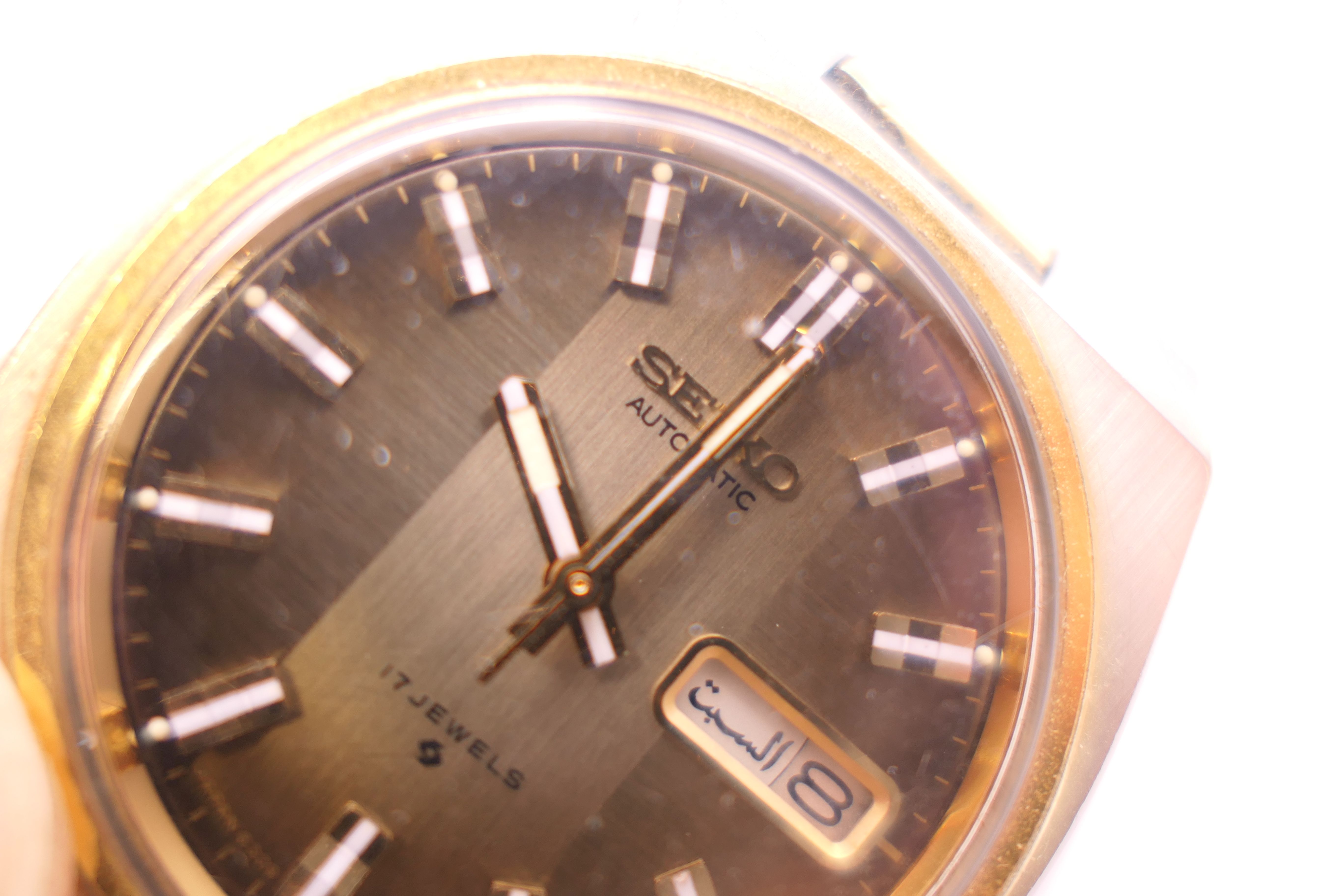 A Seiko gentleman's wristwatch (no strap). - Image 3 of 4