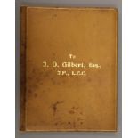 A letter to J D Gilbert Esq,