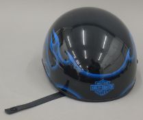 A Harley Davidson helmet.