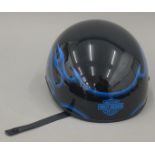 A Harley Davidson helmet.