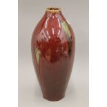 A large Art Pottery vase. 42 cm high.