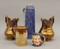 A small quantity of pottery, including Royal Doulton.