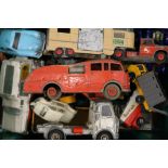 A quantity of various Die Cast toys, including Dinky and Corgi, etc.