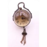 A ball watch. Approximately 3.5 cm diameter.