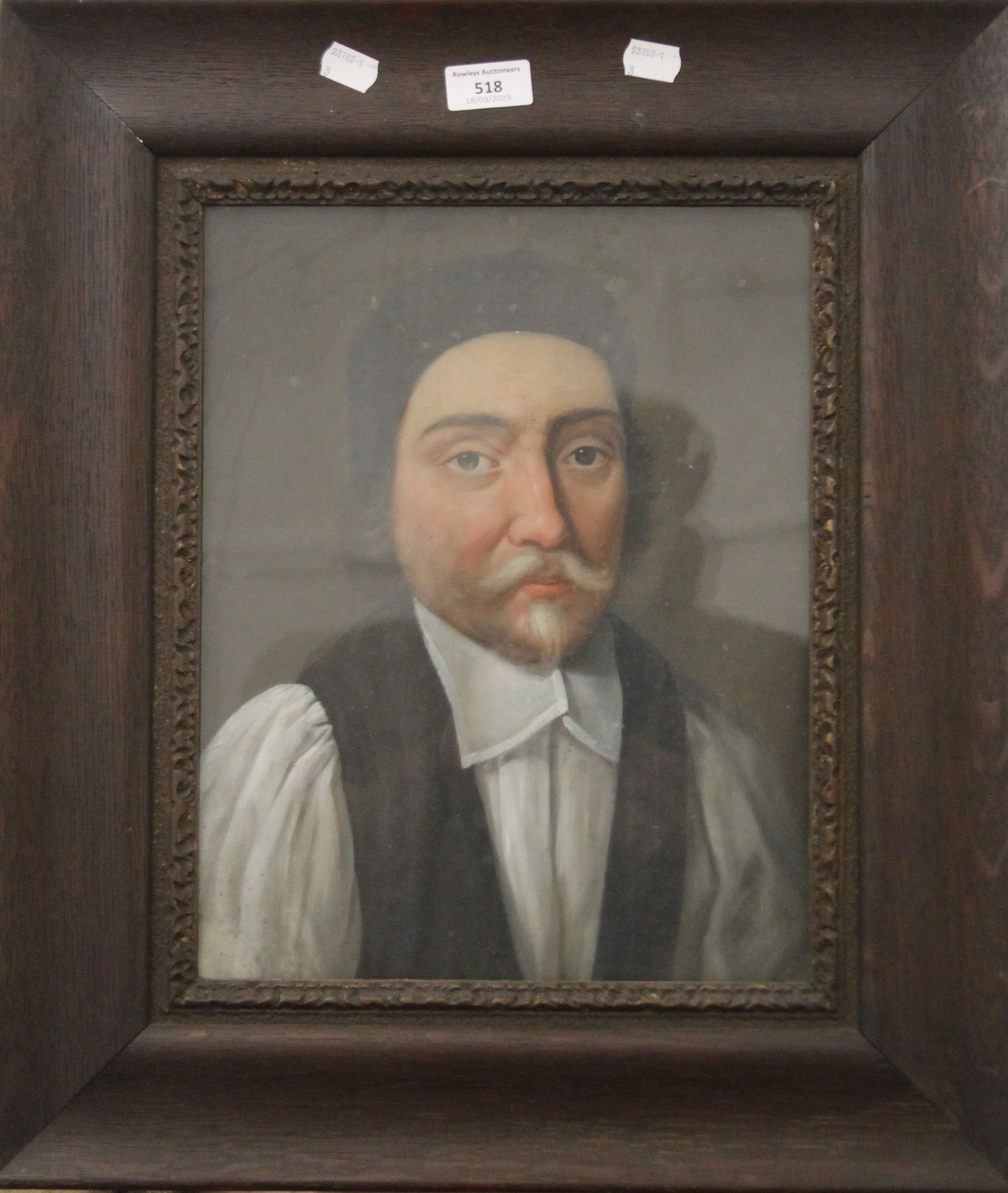 A Portrait of Dr Thomas Lamplugh (1615-1691), he was Dean of Rochester (1673-1676), - Image 2 of 5