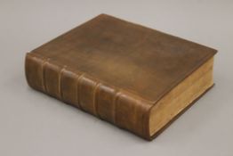 The Holy Bible, 1800, published Oxford, with fine leather binding.