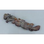 A model of a ruyi sceptre. 42 cm long.