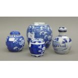 A small quantity of Chinese porcelain. The largest 13 cm high.
