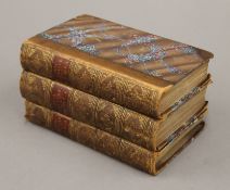George Cruickshank Almanack, 3 volumes, 1835, 1843 and 1847.