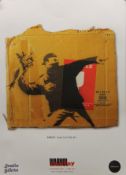 BANKSY (born 1974) British (AR), three posters produced by The Palace of Culture, Cantania, Sicily.