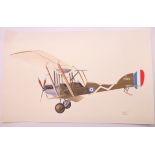 JOHN BATCHELOR MBE (born 1936) British (AR), BE2C; together with Airco DH4; and Gotha GIV 1915,