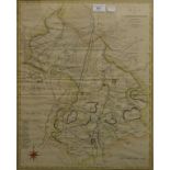 Two antique maps of Cambridgeshire and another of The Great Levell of The Fens,